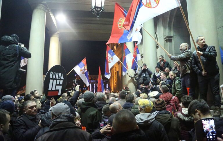 Протести в Сербії: поліція затримала щонайменше 38 мітингувальників