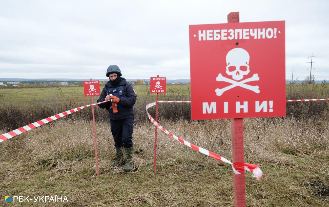 Скільки людей загинуло в Україні через міни з початку війни: дані рятувальників