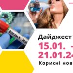 Корисні новини, які ви могли пропустити з 15 по 21 січня