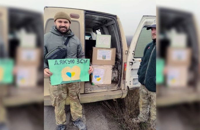Волонтери з Одещини відвезли допомогу військовим у Донецькій області
