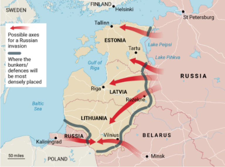 Країни Балтії активно готуються до вторгнення Росії, – The Times