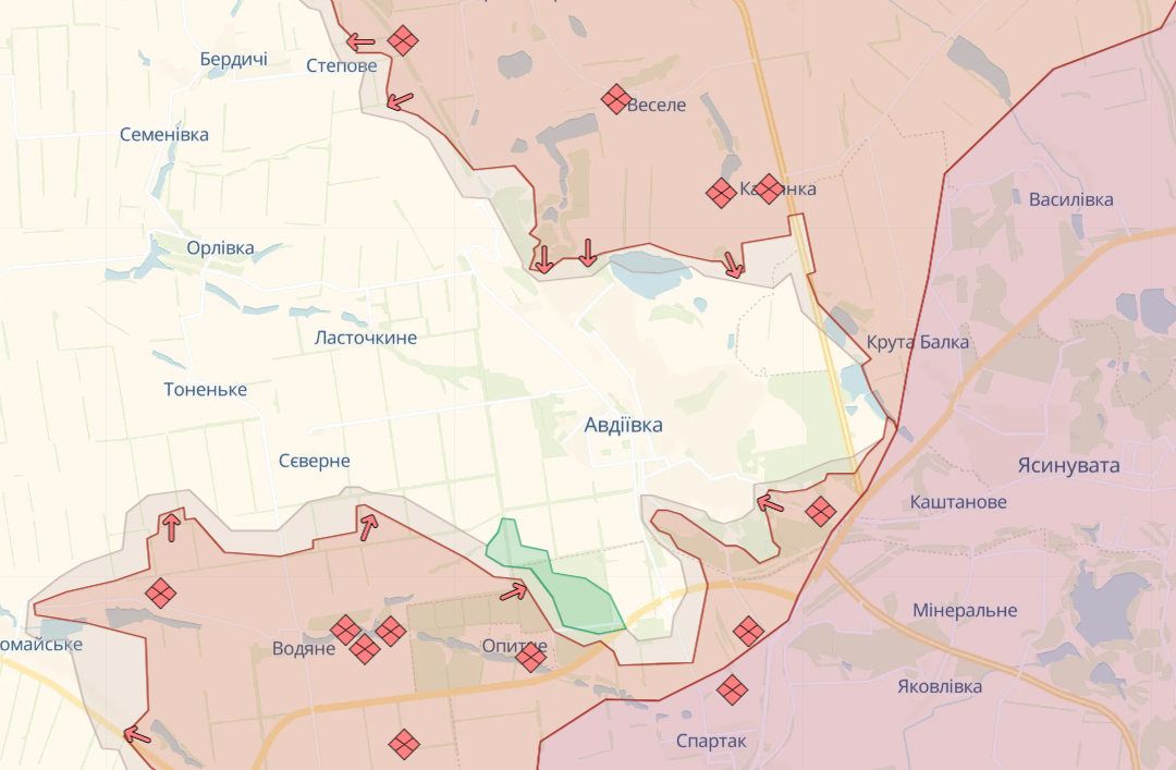Росіяни можуть оточити Авдіївку? Що про це кажуть у ЗСУ