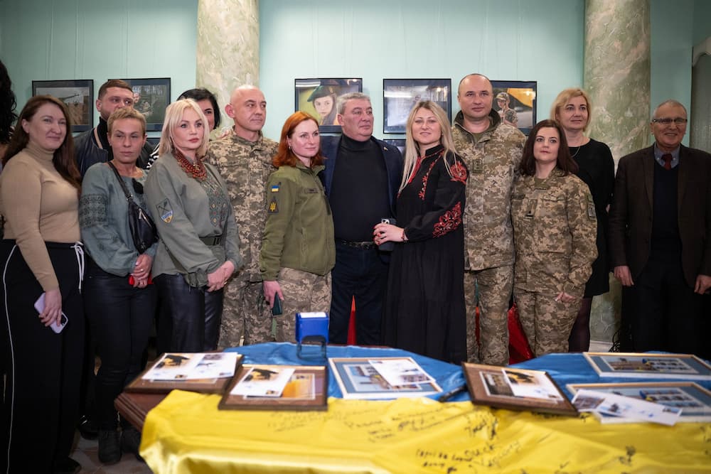 В Одесі представили марку, присвячену мисливцям за шахедами