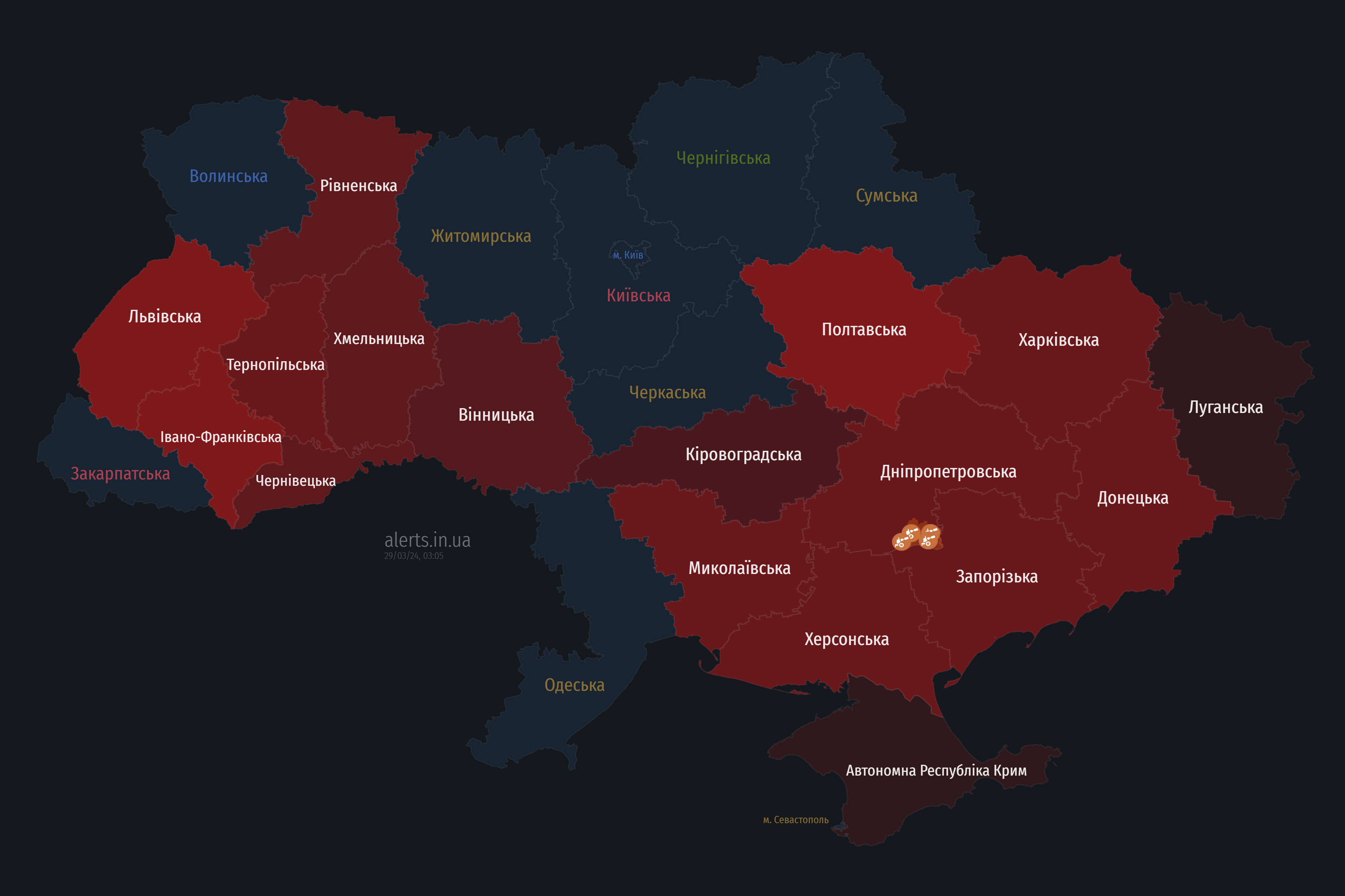 У Львівській області працює ППО