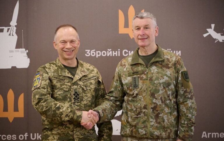 Сирський провів зустріч з військовим керівництвом Литви 23 квітня