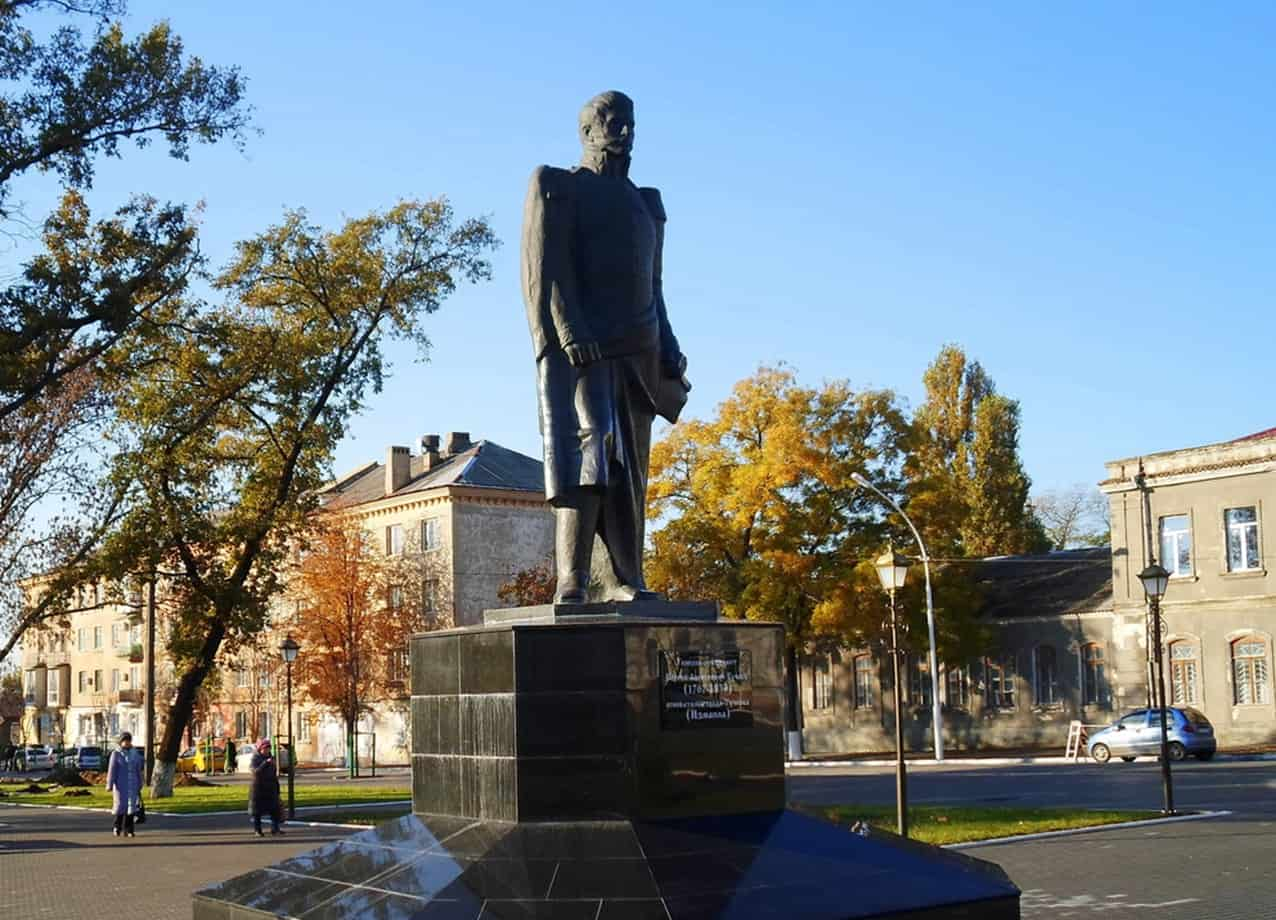 В Ізмаїлі демонтують пам’ятник російському генералу та перейменують групу вулиць