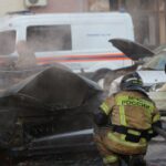 Росіяни скаржаться на “прильоти” в Бєлгороді: горять автомобілі та будинки (відео)