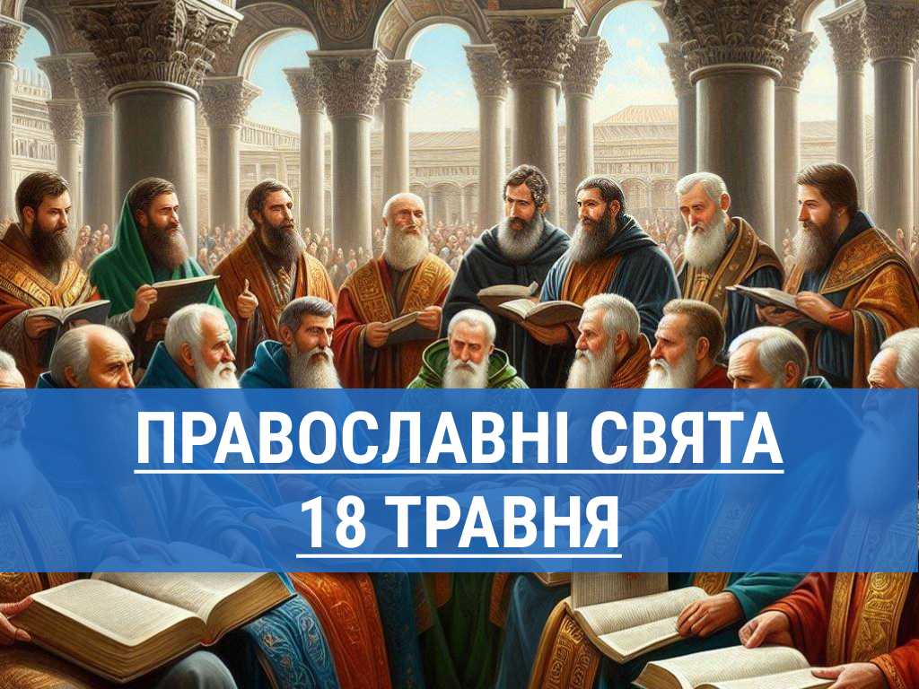 Кого вшанують православні 18 травня: святих отців семи вселенських соборів