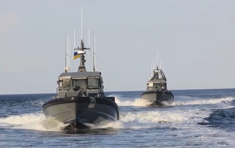 Катери ВМС ЗСУ Ірпінь і Рені від Естонії показали на відео