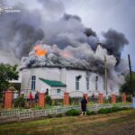 Блискавка знову влучила в церкву – це другий випадок за два дні на Одещині