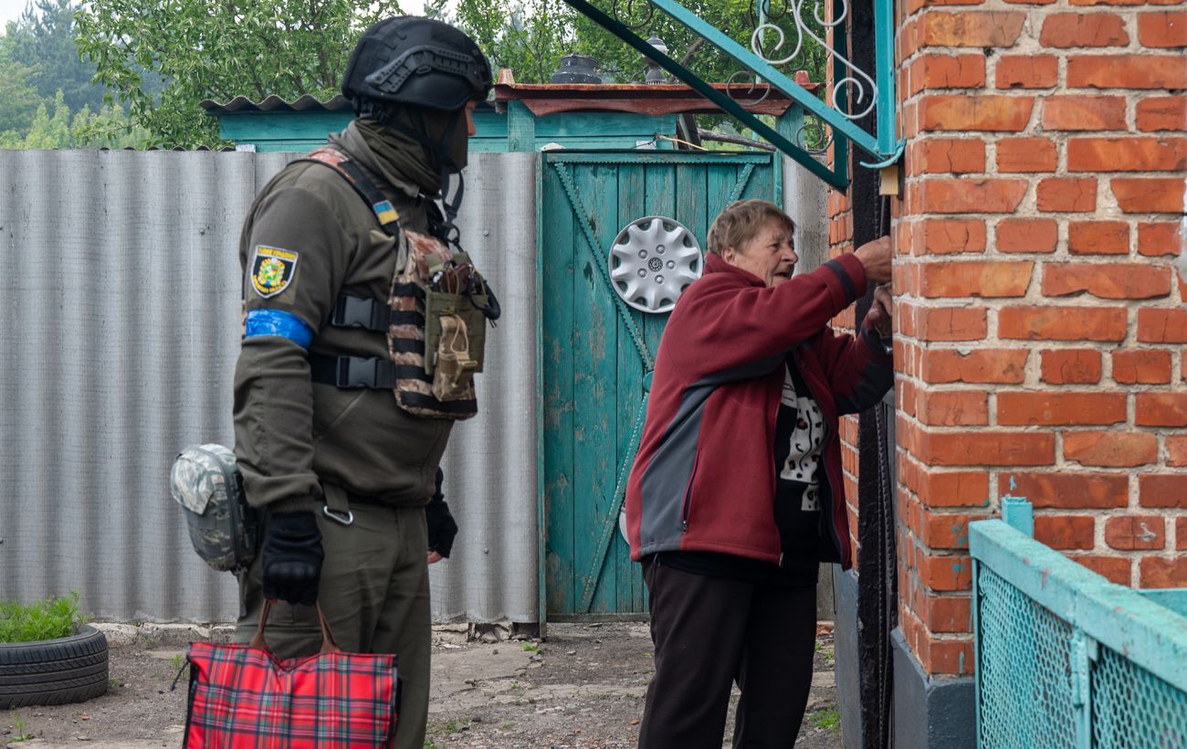 Евакуація з Торецька як проходила – відео від нацполіції