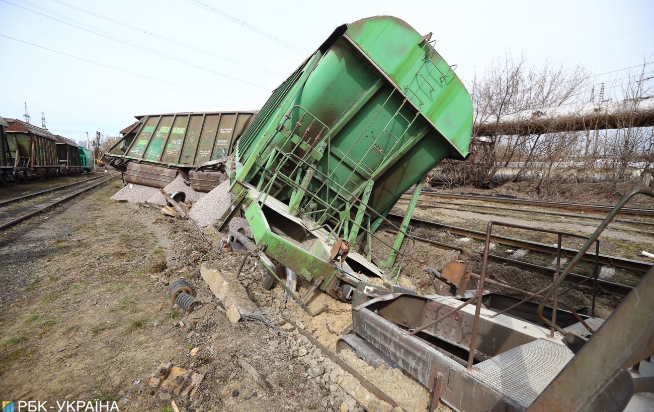 Вантажний потяг пустили під укіс у Бєлгородській області