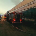 Пожежа у Львові 24 жовтня спалахнула на території автобусного заводу