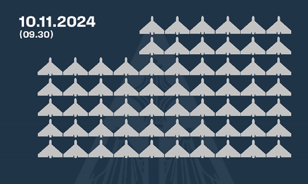 Війна, день 991: ворог атакував Україну рекордною кількістю ударних дронів