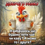 Доброго ранку, гарного дня: картинки, листівки