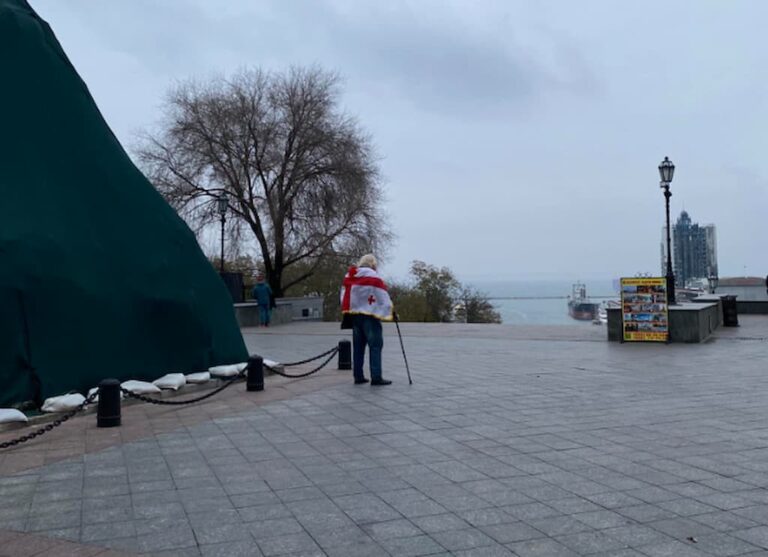 В Одесі підтримали протест у Грузії