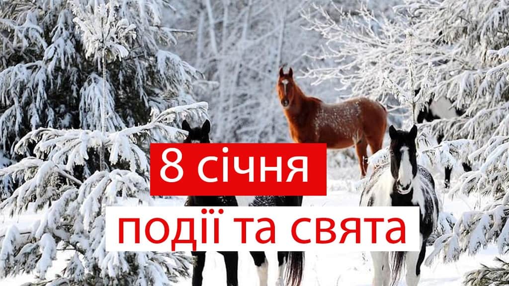 Свята та події 8 січня