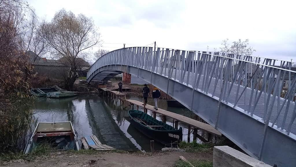 Як підприємець подарував міст мешканцям Вилкового