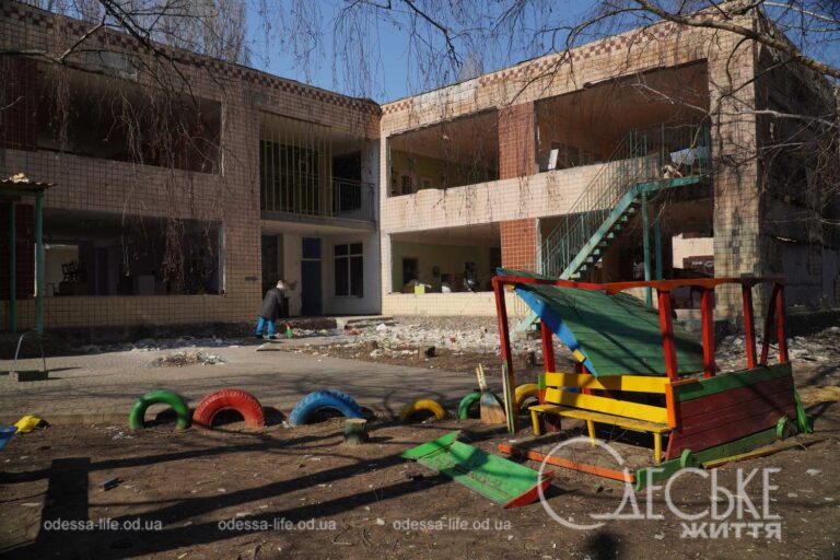 В Одесі перебудують постраждалий від обстрілу дитячий садок