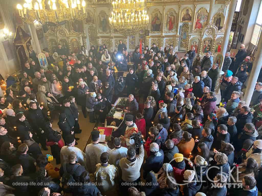 В Одесі провели в останню путь Дем’яна Ганула – фоторепортаж