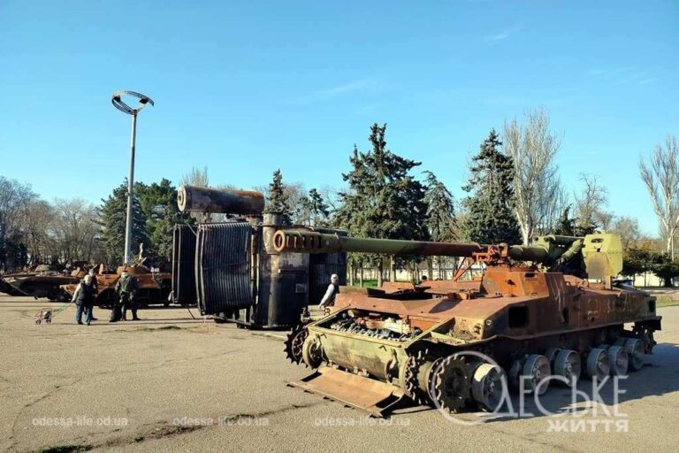 На Куликовому полі в Одесі – ворожа техніка