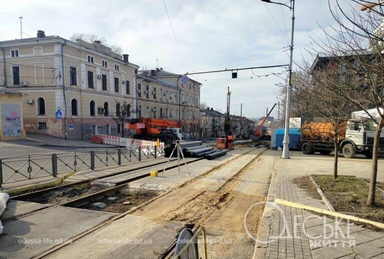 Ремонт спуску Віталія Блажка в Одесі: як ідуть роботи