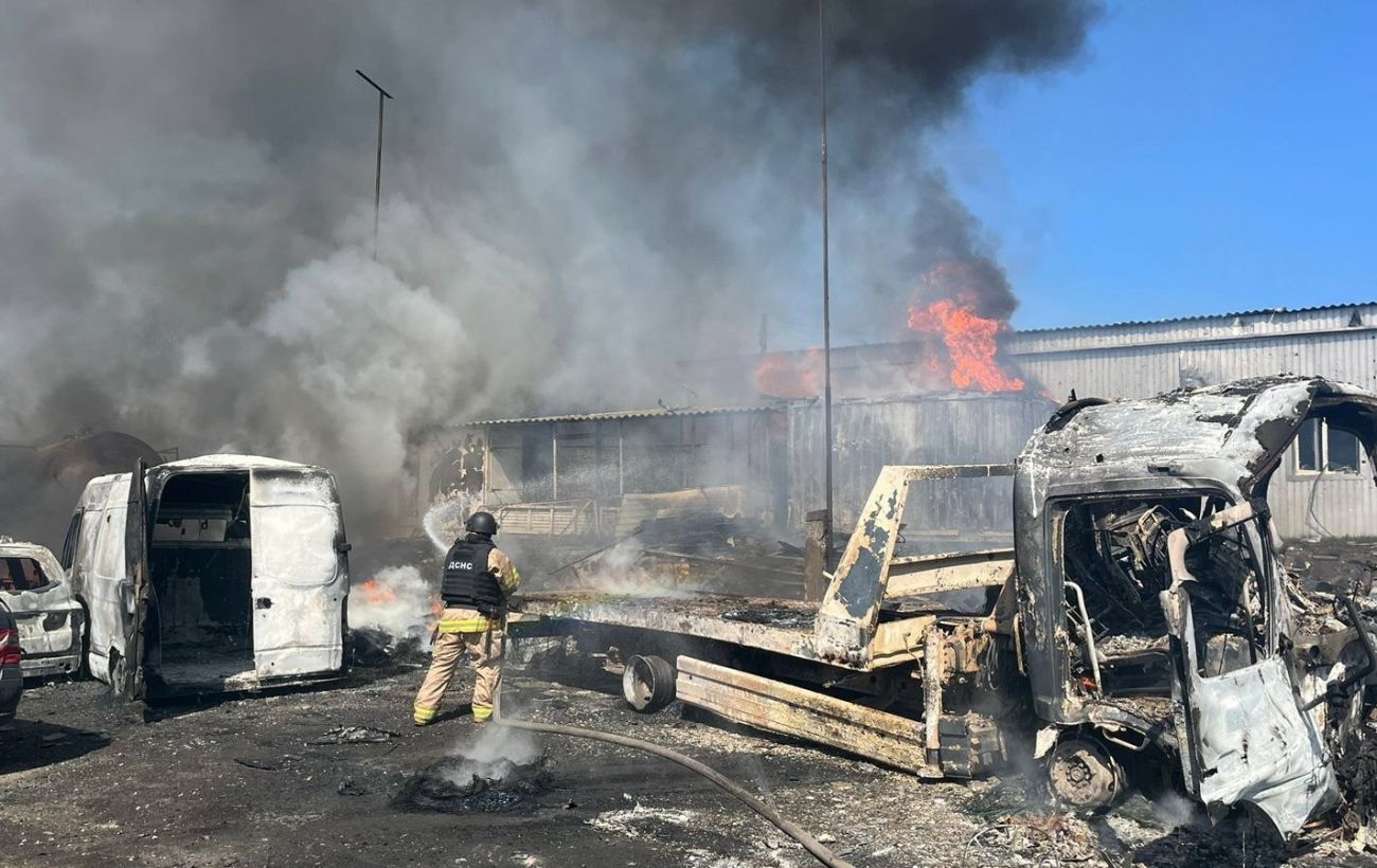Обстріл Слов’янська 15 квітня – росіяни вдарили дронами по промзоні, є поранений