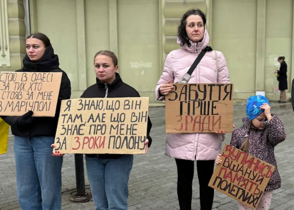 В Одесі відбулася чергова акція на підтримку полонених