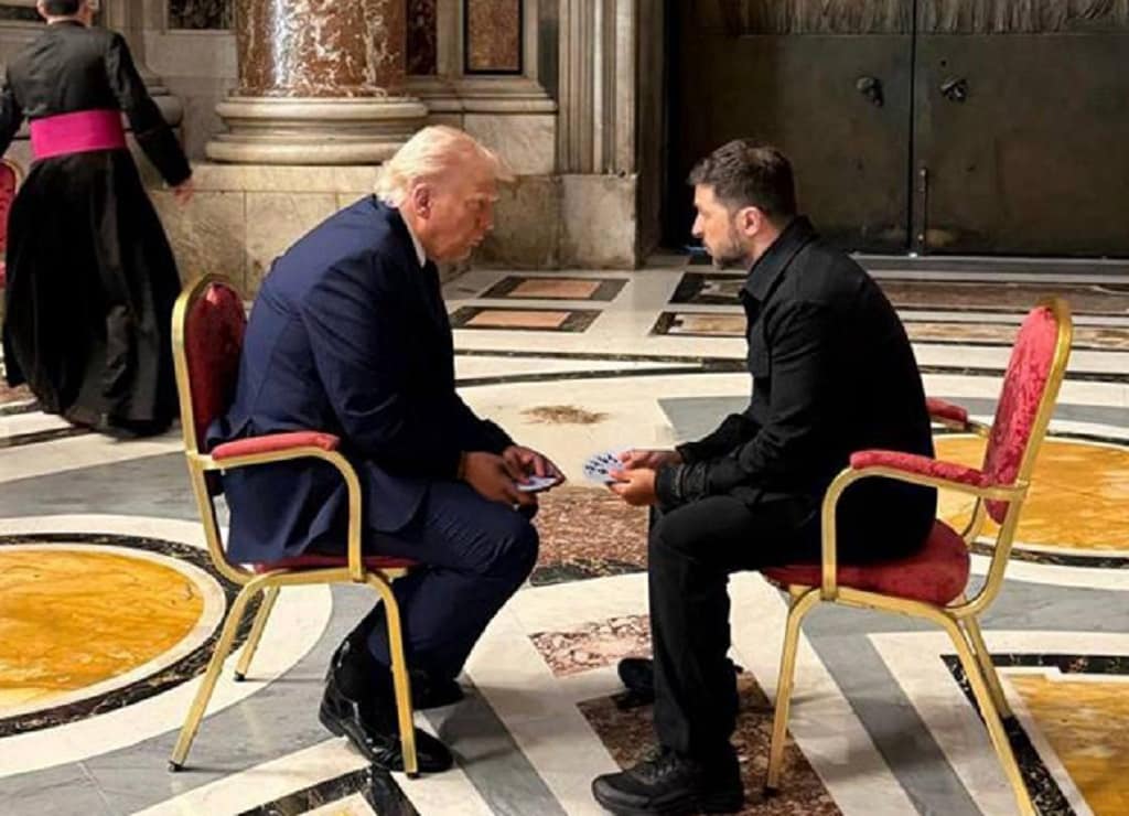 Зеленський vs Трамп – меми після «історичної» зустрічі