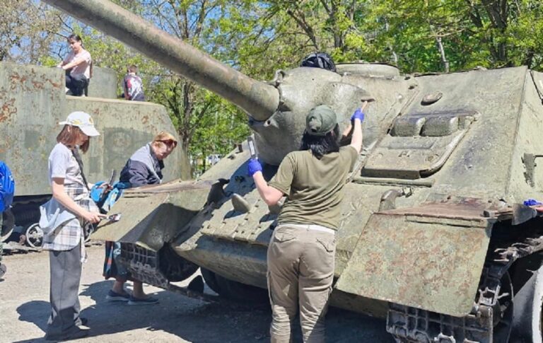 Одесити оновили військову техніку на Меморіалі 411-ї батареї