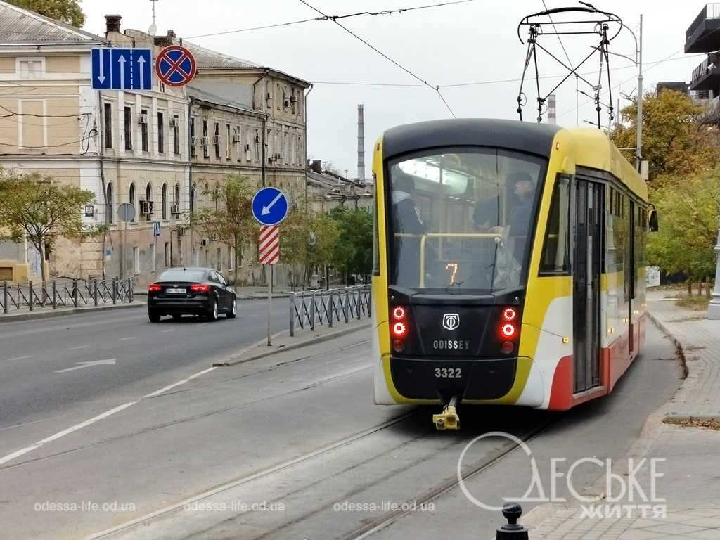 Трамвай №7 тимчасово припиняє рух в Одесі з 21 травня