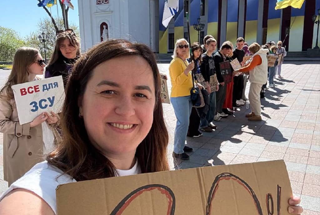 Акція «Деньги на ЗСУ!» в Одесі: городяни продовжують боротьбу за підтримку ЗСУ