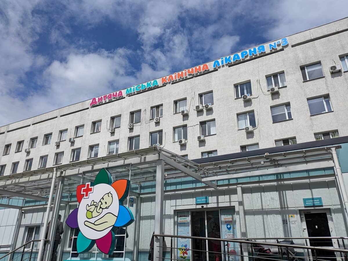 Нове приймальне відділення у дитячій лікарні №3 Одеси – допомога 24/7