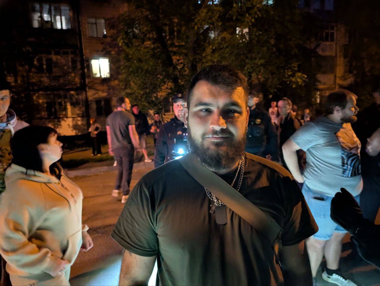 В Одесі демонтаж таблички переріс у сутичку