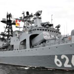 Есмінець РФ Віце-адмірал Кулаков переслідував фрегат Німеччини