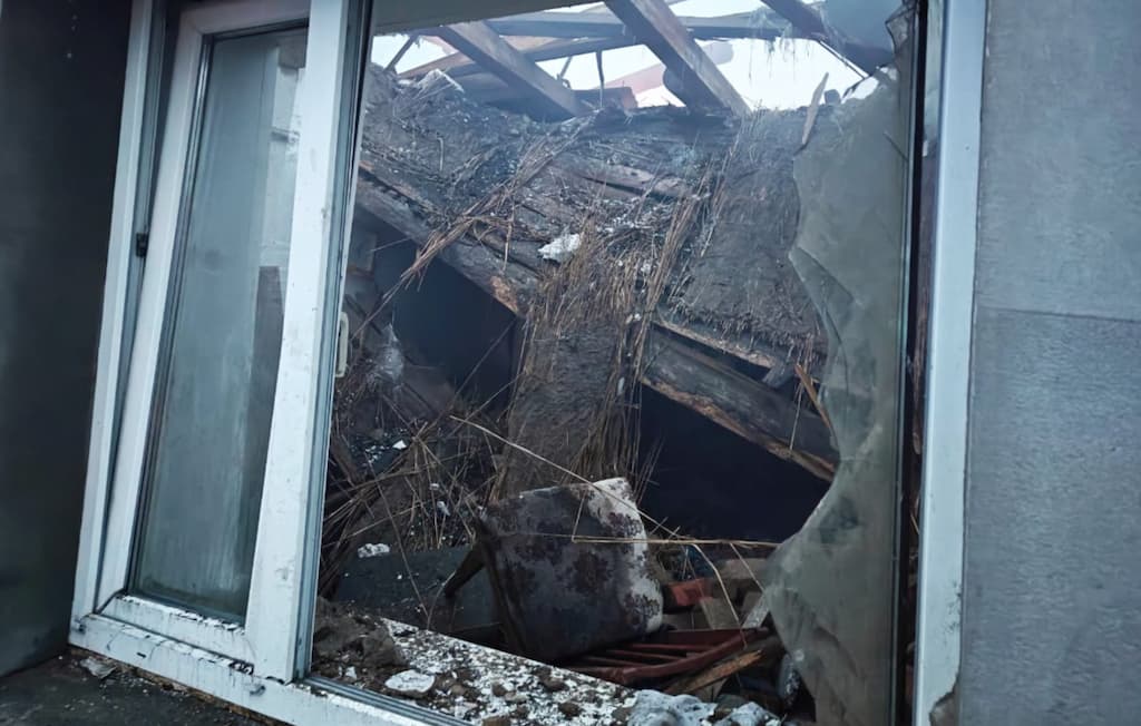 Фото наслідків російського удару по Одещині