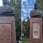 В Одесі пошкодили напис на пам’ятнику Малиновському