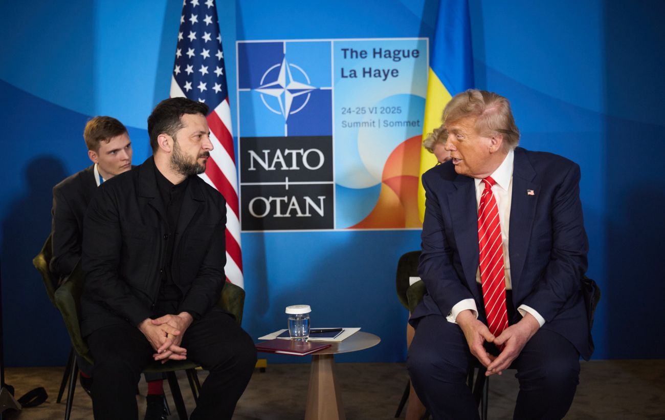 Зеленський назвав хорошою зустріч з Трампом на саміті НАТО 25 червня