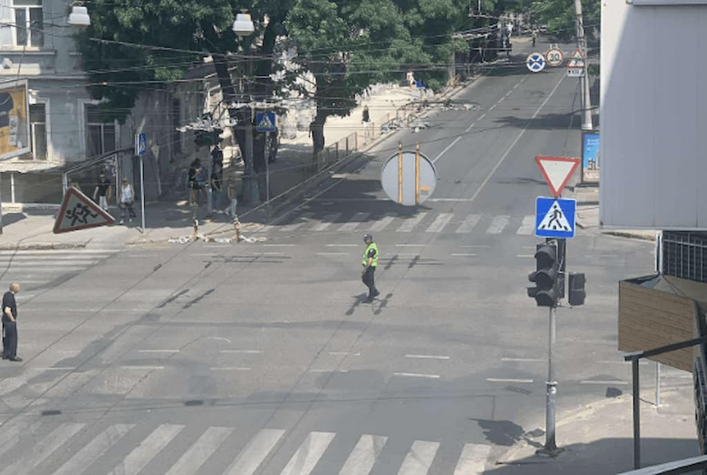 Через візит гостей центр Одеси стоїть у заторах