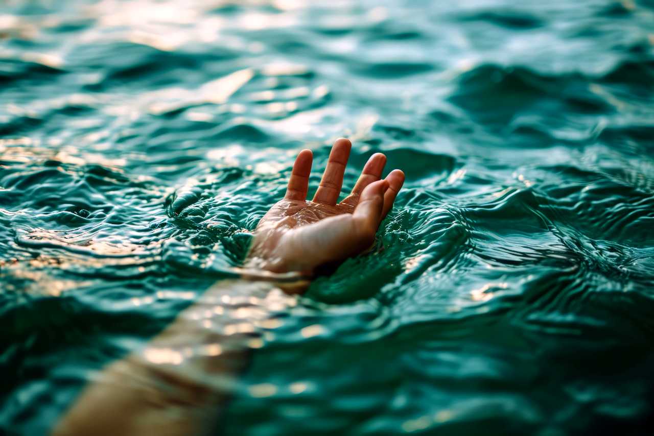 військові моряки врятували 5 людей на надувних кругах