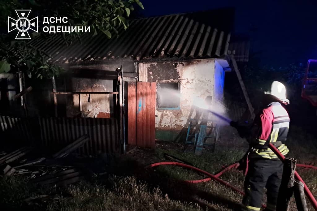 Пожежа на Одещині: загинув чоловік