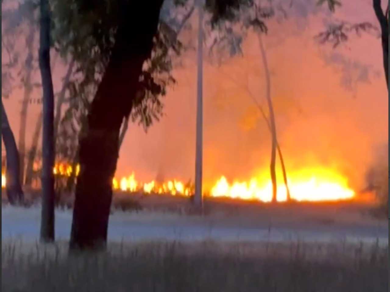 вогонь загасили перехожі до приїзду ДСНС