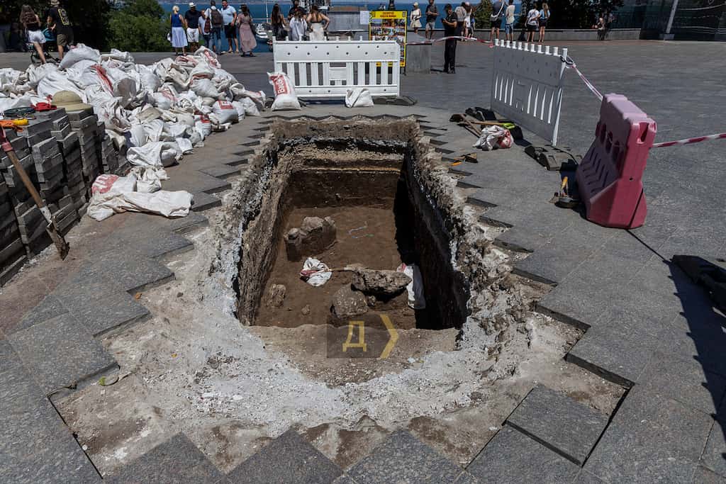 У центрі Одеси знайшли свідчення давньоримських поселень