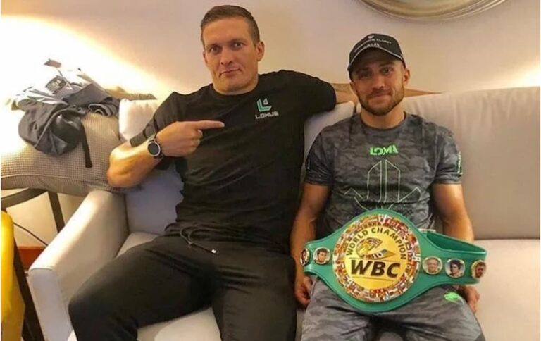 Усик висловився про завершення кар’єри Ломаченка