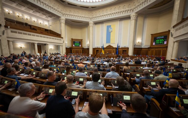Трансляція Верховної Ради 31 липня почалася з бійки