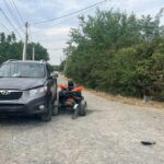 діти на квадроциклі в’їхали в автомобіль