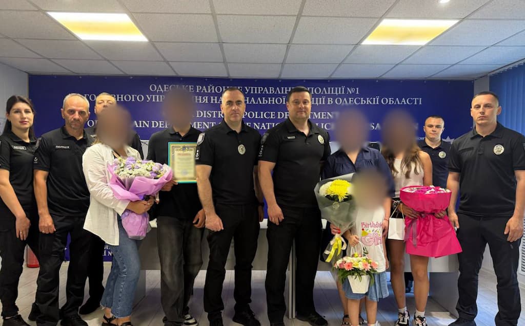 В Одеській області нагородили п’ятьох підлітків