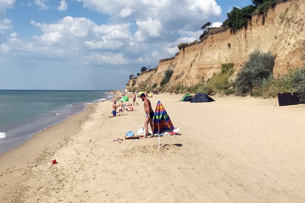 У Санжійці встановлено платний в’їзд до моря