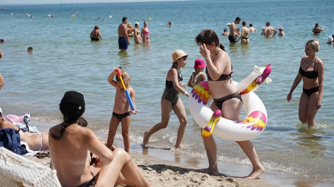Температура морської води в Одесі сьогодні, 9 серпня 2025 року