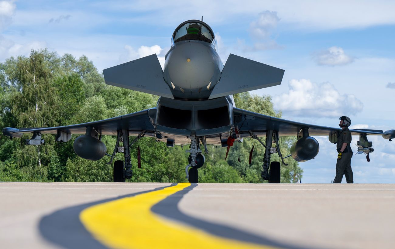 Винищувачі Eurofighter відправлено охороняти Центральну та Східну Європи